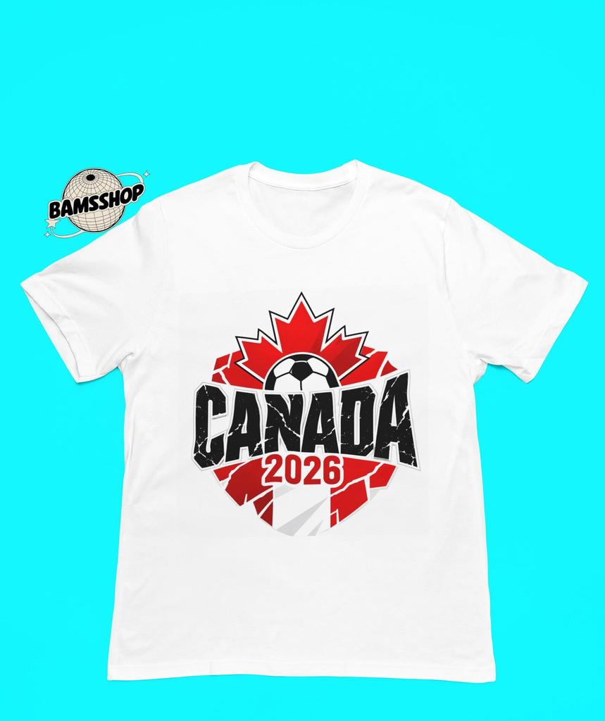 Canada 2026 Soccer Cup Shirt, Soccer World Tournament T-Shirt, International Game Day Tees, Football, Sport Fan Gift