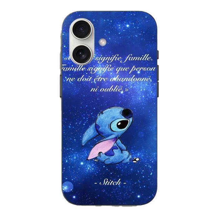 Coque Iphone 16 Stitch Disney Stitch Cute Ohana Means Family