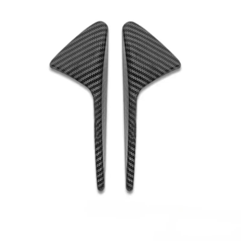 2PCS For Tesla Model 3 Y X S Side Camera Carbon Fiber ABS Protection Cover For Tesla Model 3 Model Y Car Accessories 2017-2022