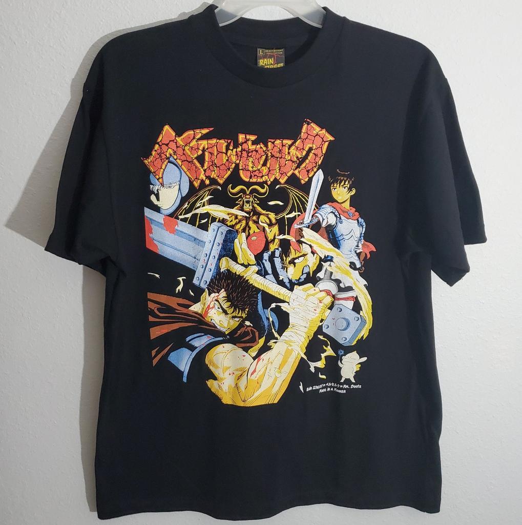 Berserk Volume 3 Rainstreet Vintage Anime Black Unisex Shirt Reprint WA1741