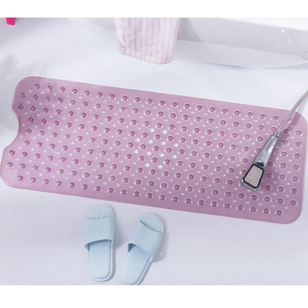 Коврик для душа в ванной комнате 40x100 см ПВХ противоскользящие длинные полоски коврики для душа с присосками для дома