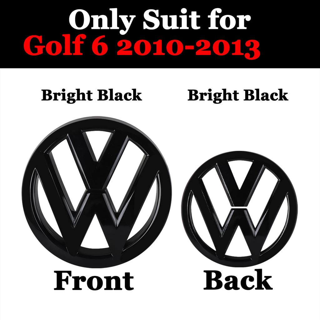 Для VOLKSWAGEN VW Автомобиль Передний Значок на Капот Задний Значок на Багажник 3D ABS Замена Значка Для Volkswagen VW Golf 6 MK6 2010 2011 2012 2013 Декор