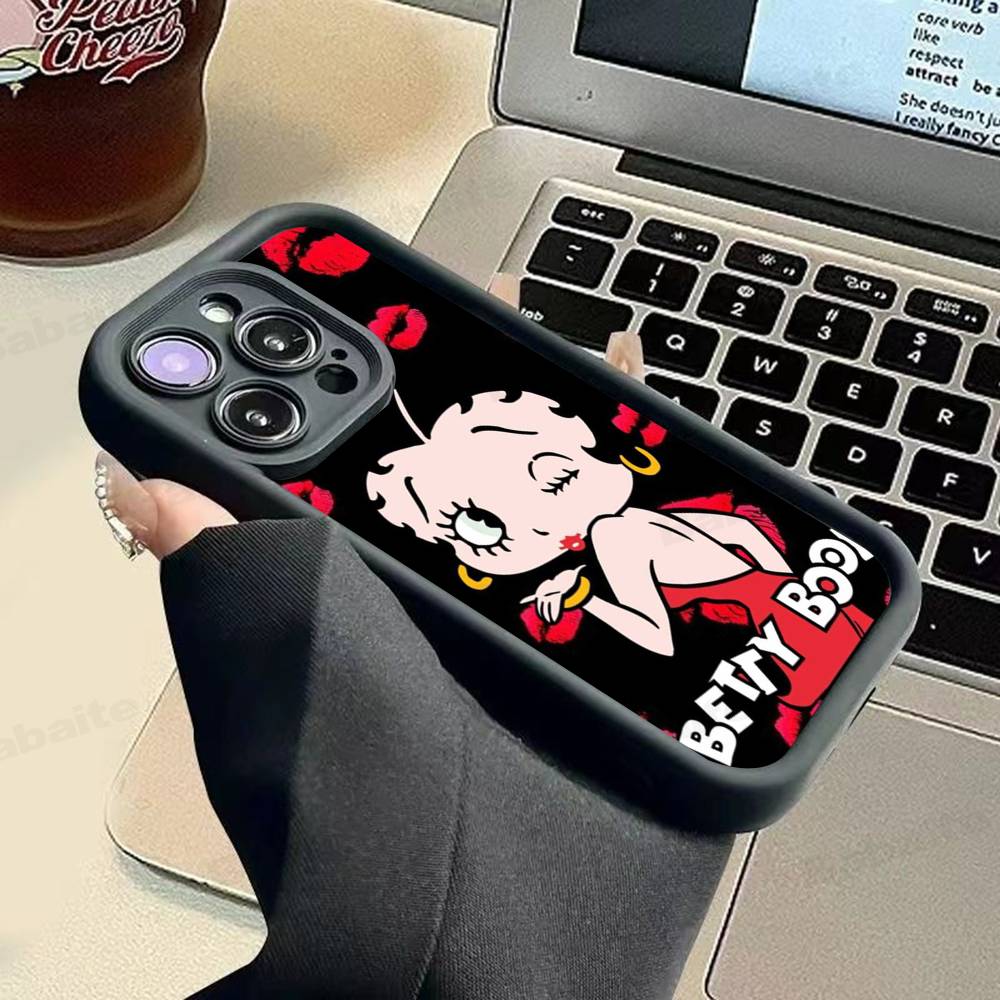 Sexy Girl B-Betty Boop Phone Case For IPhone 17 16 15 14 13 Pro Max Plus 12 11 Cover