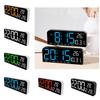 Temperature Electronic Wall Clock Multi-functional Display Table Clock  for Bedroom