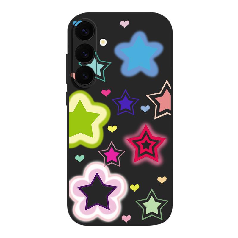 Чехол 'Смешанные Цветные Звезды' Для Samsung Galaxy A57 A37 A17 A56 A36 A26 A16 A55 A35 A25 A15 A54 5G S21 FE S22 S23 S24 Plus S25 Edge S26 Ultra