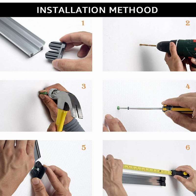 Кухонный настенный магнитный держатель для ножей, впитывающий, простой, многофункциональный, полка, органайзер для кухонных принадлежностей