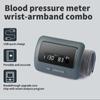 Blood Pressure Monitor - Wireless Uppr Arm Cuff  BP Machine with One Piece Design, Stores Historical Data