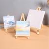 Mini Easel Frame Desktop Painting Shelf Mini Painting Craft Display Holder Table Name Card Stand Folding Tripod Home Decoration