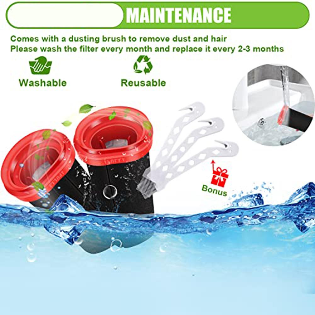 Набор из 24 пылесосных фильтров, совместимый с моделями Bosch BBH3Z0025 BBH3PETGB BBH3251GB, для надежной фильтрации и всасывания