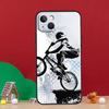 Чехол для телефона BMX Велосипед Экстремальный спорт Для iPhone 16 Pro Max 11 12 13 14 15 Pro Mini XS X XR 16 Plus 16e Защитная крышка Coque
