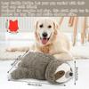 Sloth Zoo Puppy Dog Heartbeat Toy for Stress Alleviation and Soothing Assistance, Sleep Aid Crate Kennel Training Puppy Toy