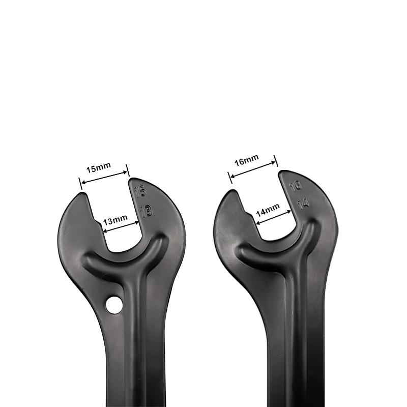 Велосипедная головка с открытым концом, ось, конусный гаечный ключ, гаечный ключ, инструмент для ремонта велосипеда, прочные аксессуары для велосипедного ключа 13/15 14/16 мм