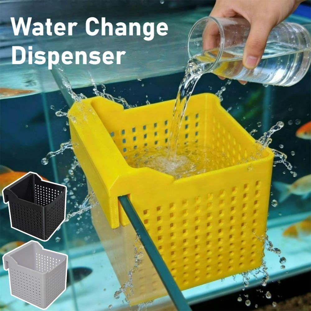 Anti Overflow Aquarium Water Change Dispenser Hang-on Fish Tank Dispenser Protect Aquascape