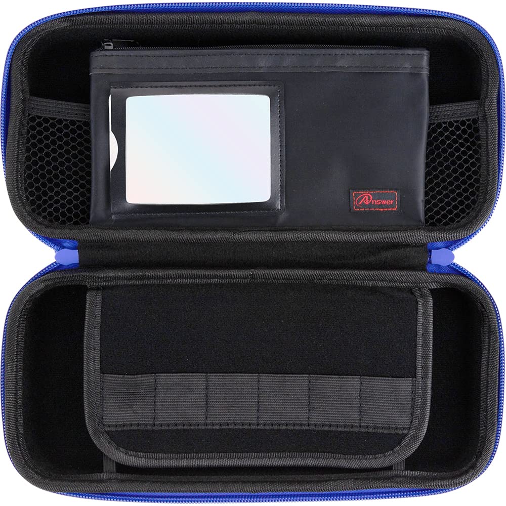 Ответ Switch Органический EL Чехол для хранения с охлаждением Фиолетовые чернила Функция для защиты содержимого от модели/Switch (Чернила и желтый) [Легкий/Портативный/Сумка для хранения/Жесткий]