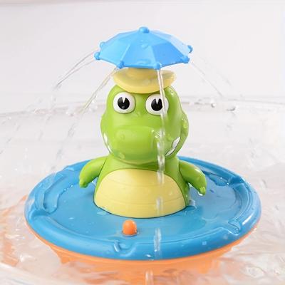 Игрушки для купания малыша, идеально подходят для веселья в ванне и брызг в бассейне - 6 шт., стиль водяной пистолет, милая форма крокодила, идеальный праздничный подарок для младенца