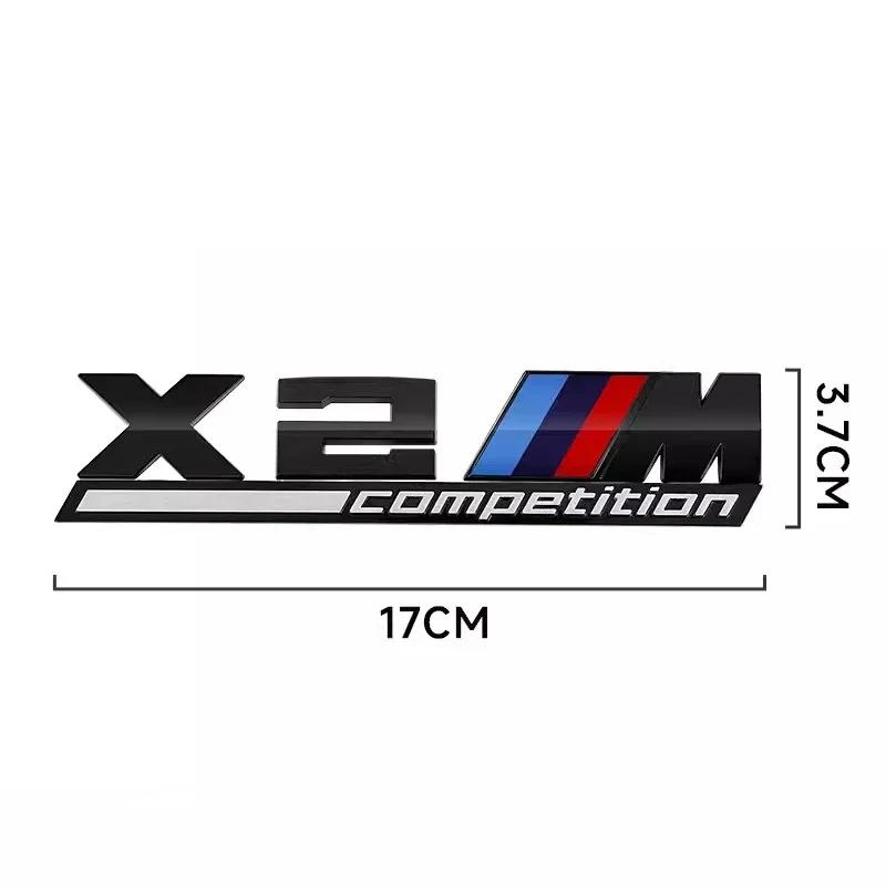 For BMW M3 M4 F07 F34 F30 F20 F10 E60 E46 E53 G01 G02 G05 3D Car Decorative accessories M Badge Emblem Decoration Accessories BW5