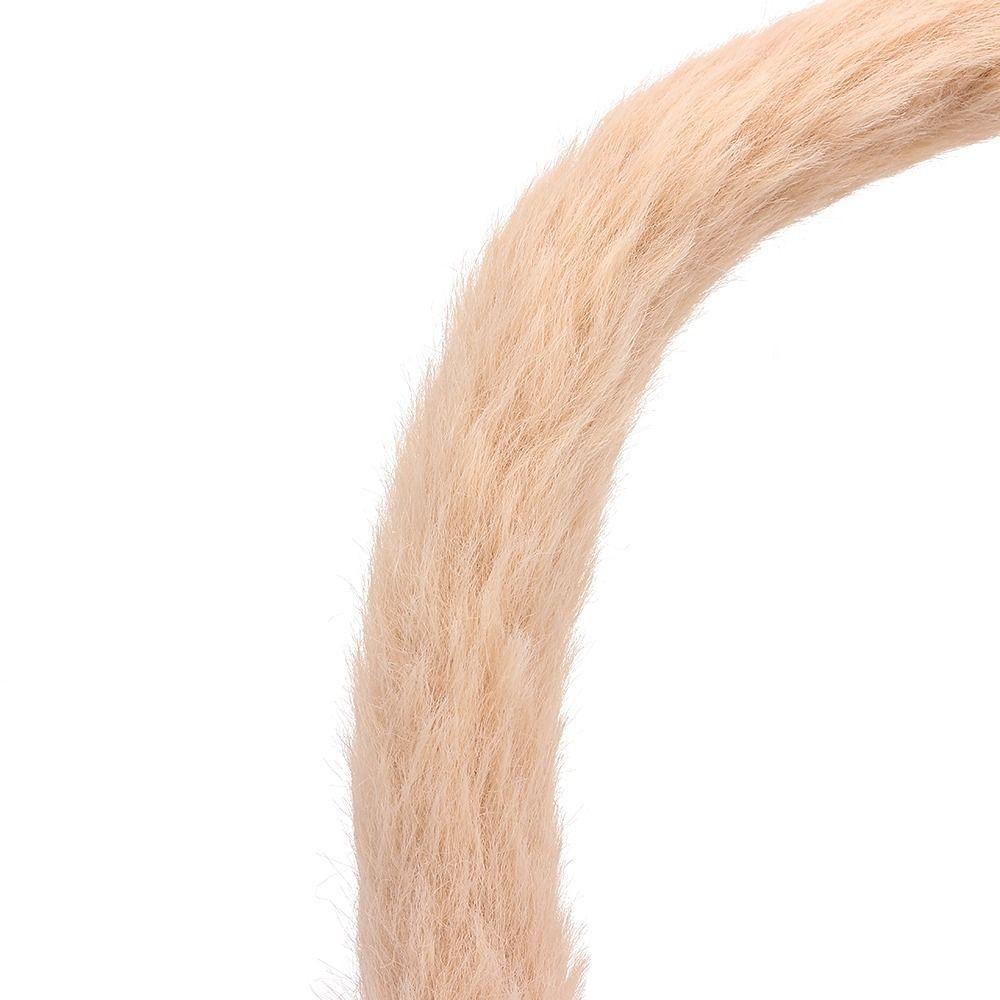 Плюшевая кроличья шерсть, скручивающаяся палочка, полоска, пушистая отделка, скручивающаяся палочка, искусственный мех, лента, сценический костюм, сделай сам, скручивающаяся палочка