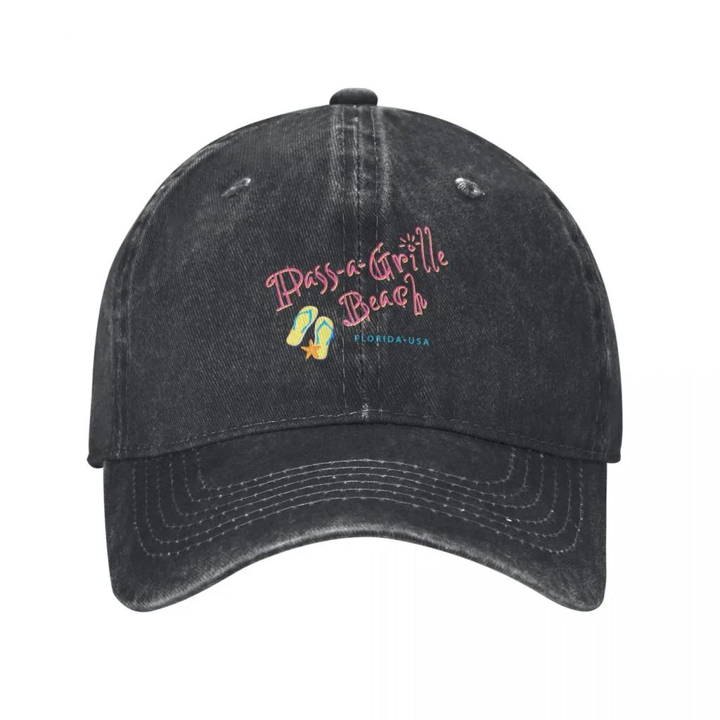 PassaGrille Beach Florida Baseball Cap winter hats for Unisex Dropshipping fashionable Military Cap Unisex Ladies Unisexs