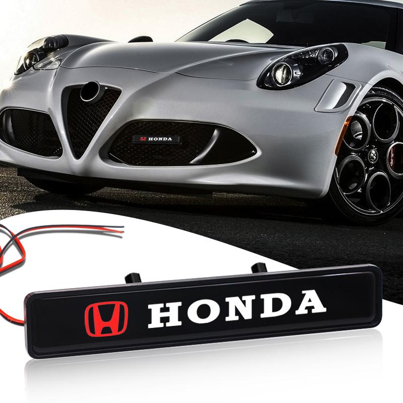 1 шт. Светодиодная приветственная подсветка двери автомобиля, проектор логотипа автомобиля, эмблема автомобиля для Honda Civic Xrv Hrv Crv Brv City Accord Fit Jazz Insight Pilot Passport Stepwgn