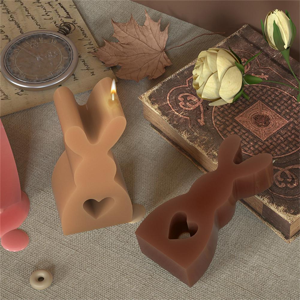 Easter Rabbit Shape Silicone Tool Reusable Easter Rabbit Chocolate Baking Tool Mousse