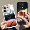 Чехол для телефона для Xiaomi Redmi Note 15 14 13 Pro Plus Баскетбольный Баскет Спортивный Чехол 12S 11 11S 11T 5G 14S Мягкий Силикон Funda