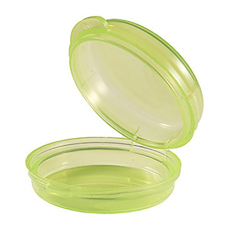 1 шт. Мини круглая пластиковая коробка Коробка для хранения таблеток и украшений Контейнер Коробка для хранения Портативная дорожная коробка для хранения