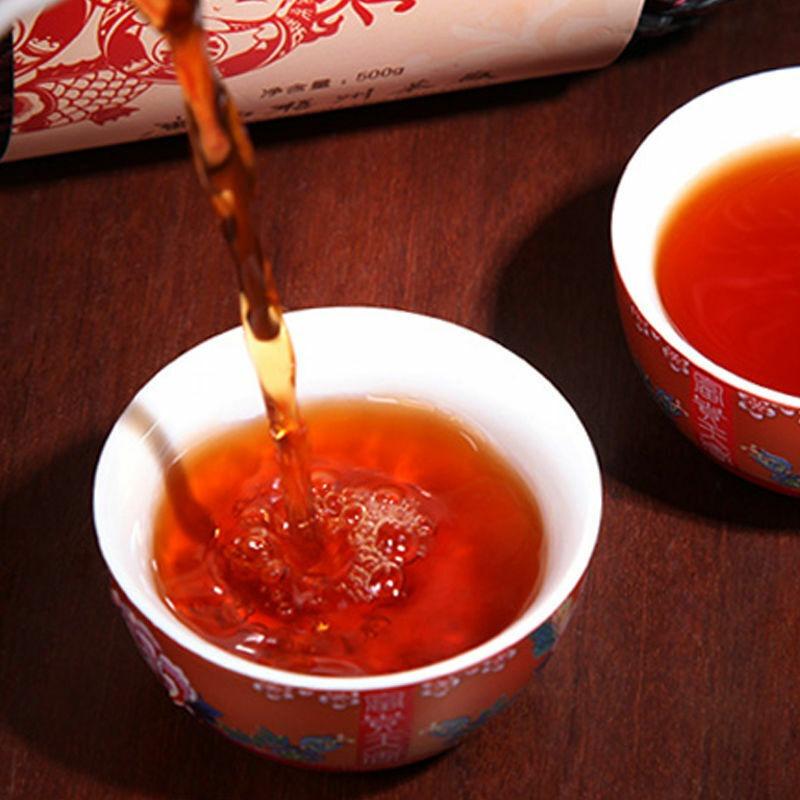 Чай темный SAN HE Cheng Lu Liu Bao Hei Cha, рассыпной черный чай Liu Pao, 500г