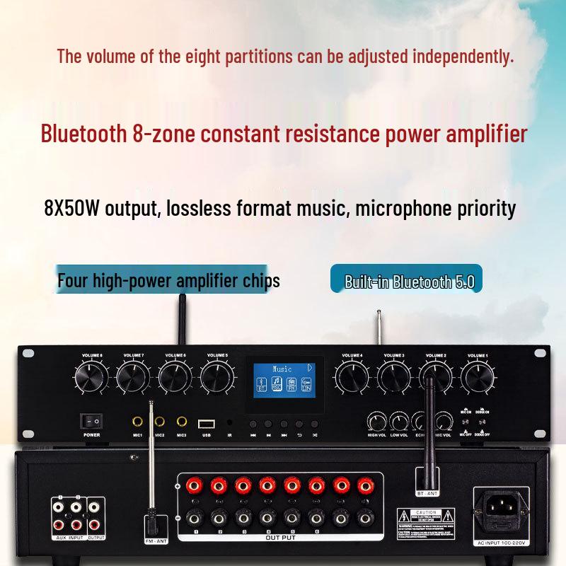 Bluetooth USB MP3 HiFi Усилитель для Профессионального Использования
