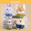 Nick Zootopia Cartoon And Judy Plush Keychain For Girls Backpack Decoration