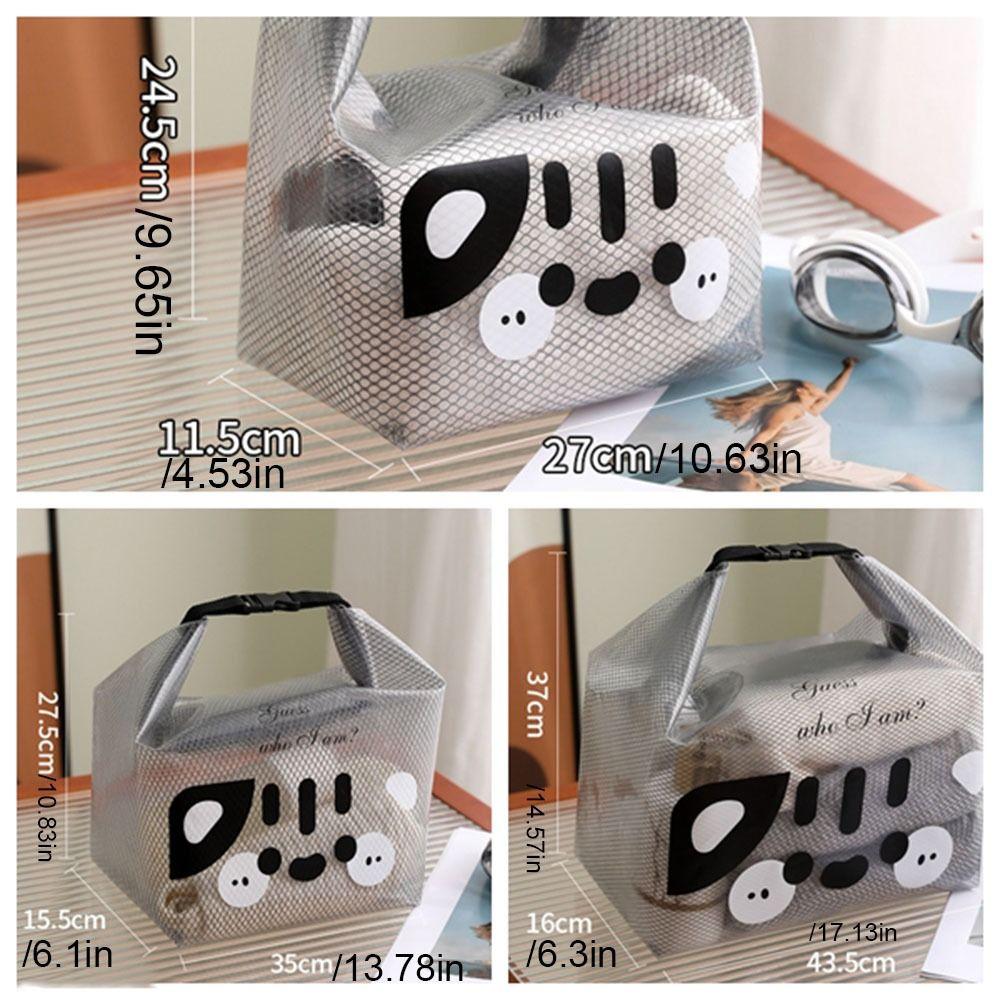 Mesh Travel Toiletry Bag Waterproof Cosmetic Storage Bag Portable Cosmetic Container  Fitness