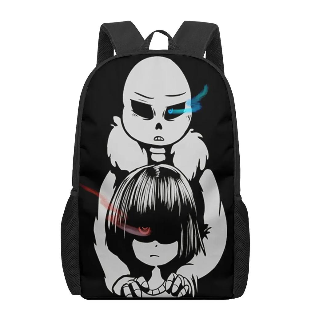 Школьные рюкзаки с 3D-печатью по игре Undertale Sans для мальчиков и девочек, учеников начальных классов, детская сумка для книг, сумка-портфель, рюкзак