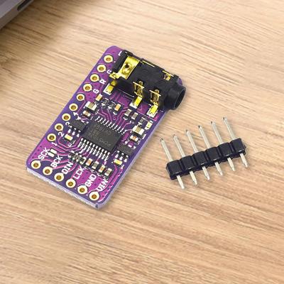 Цифровой аудиодекодер PCM5102 с интерфейсом I2S/IIS для Arduino и Raspberry Pi.