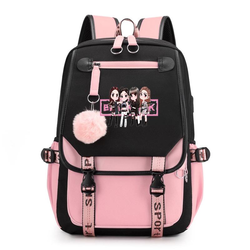 Рюкзак Blackpink Lisa Starry Sky на двойных плечевых лямках 36-55 л
