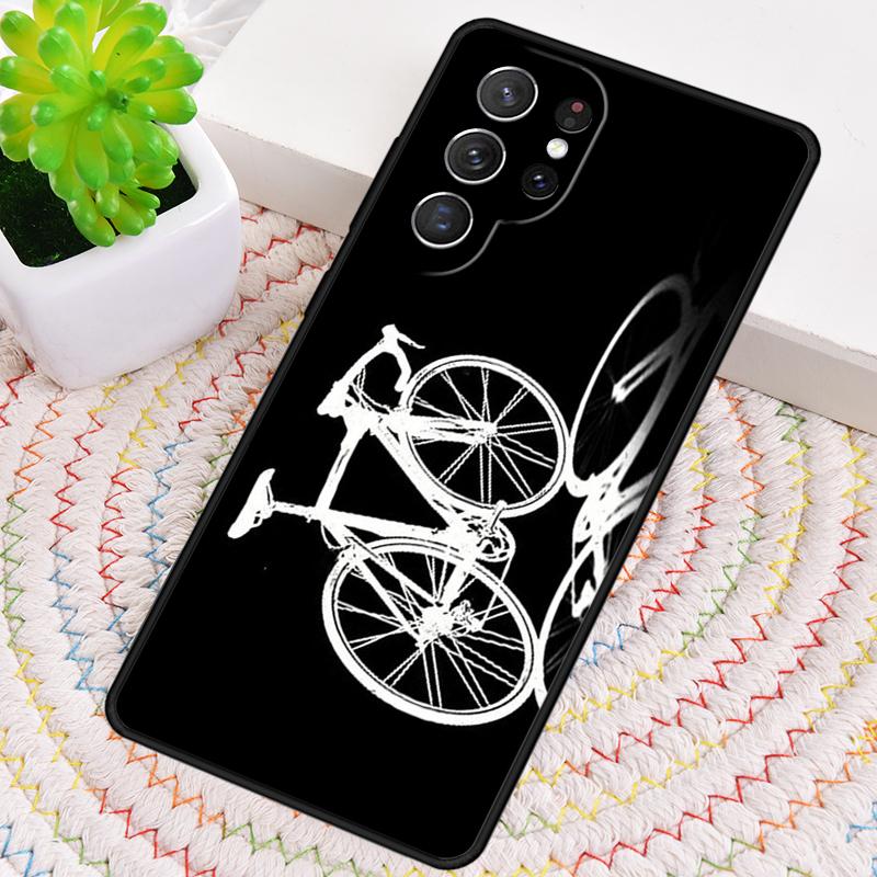 BIKE CYCLING art Phone Case for Samsung Galaxy note 10 pro S26 Ultra S23 S24 FE S25 S21 S22 PLUS shockproof Cove