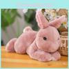 Cute Rabbit Plush Toy For Girls With Soft Pp Cotton Stuffing For Kids Room Decor