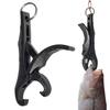 Mini Fish Lip Gripper Fish Mouth Grabber Ergonomic Handle Portable Fishing Pliers Fish Control Clamp Catcher Tong Fishing Accessories