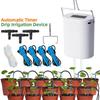 2/8/16 Heads Automatic Plant Flower Watering Pump Home Sprinkler Drip System Irrigation Device for Garden Plants Timer System