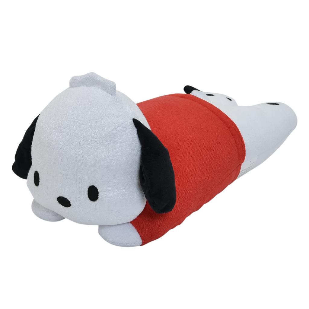 Подушка Nishikawa Pochacco Body Sanrio Пушистая LH62273071, Стирка, Персонаж, Ворс, 42x22 см, Белая,