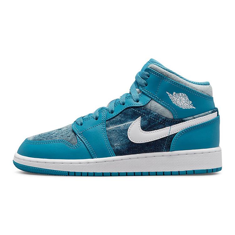 Jordan 1 Mid Washed Denim GS DM8951-400