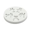 5-connect Bear Sugar Cake Mold Fondant Cake Food Grade Silicone Mould Baking Tools Sugar Mold Chocolate Fondant Mold
