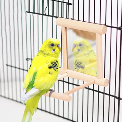 Зеркало для птиц с окунем Зеркало для птиц с окунем Подставка для игрушек Игрушка для птиц Клетка для корелл