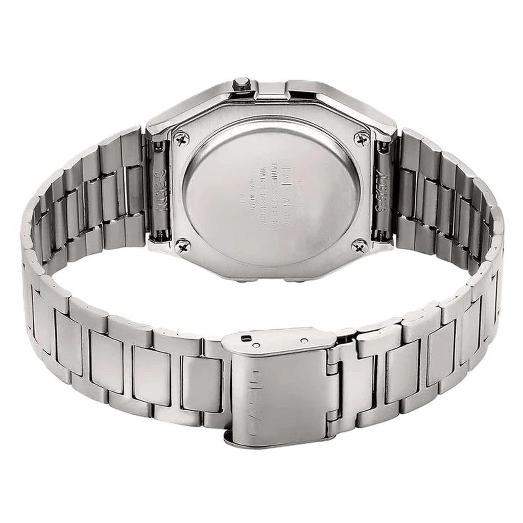 Casio Digital Stainless Steel Daily Alarm A158WA-1DF A158WA-1 Men's Watch