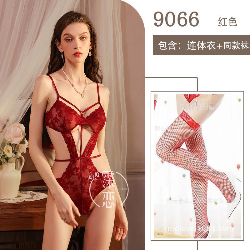 Sexy lingerie pure desire hot imperial sister sexy underwear seduction lace open file free onesie women