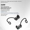 USB4 240 Вт PD 5 А Прямой угол USB C на Type C Конвертер Быстрая зарядка Синхронизация данных Адаптер для автомобиля Кемпинга Поездки Зарядка