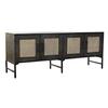Buffet - Brown - Mango Wood - 155x40x61.5 Cm - Practical Storage - Low Buffet