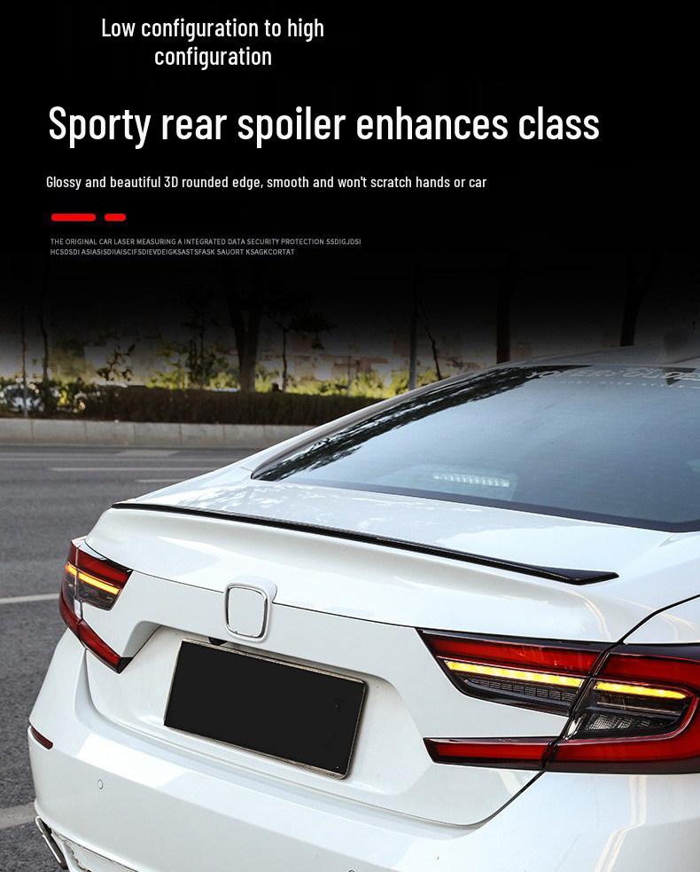 Compatible with 11th Gen Civic Type R (22-26) and Accord Inspire (18-22) Rear Spoiler Wind Deflector.