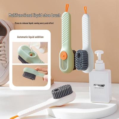 Щетка для чистки обуви Homejia нажимного типа с мягкой щетиной