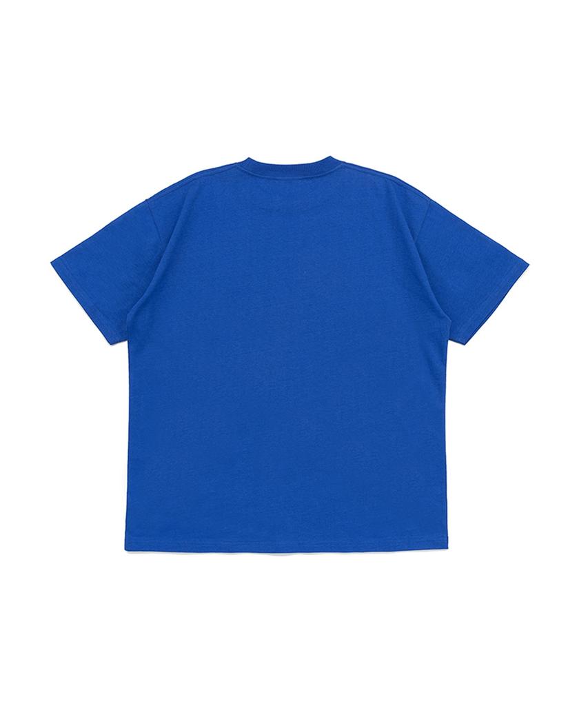 NET SOCIAL CLUB Искаженная футболка (Ocean Blue)