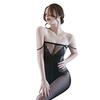 ZF Sexy Model Body Sheer Full Body Attractive Sleeveless Open For One Size Fits Black [Furuix] Stockings, Cosplay, Lingerie, Perforated, Extreme,