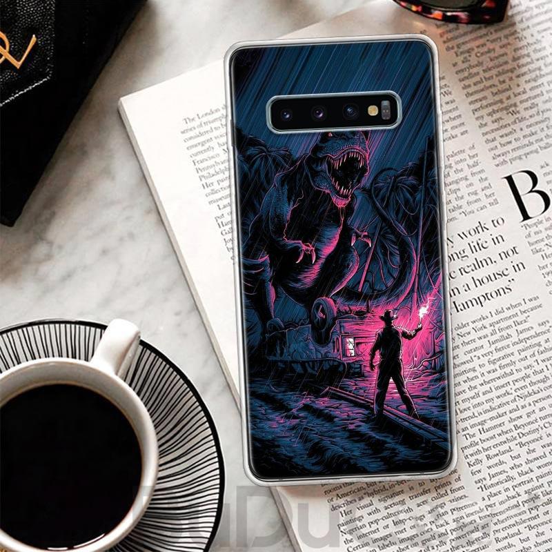 Jurassic Park Dinosaur World Cover For Samsung Galaxy S23 S22 S24 S25 Ultra Phone Case S21 Plus S20 FE S10 + S25Ultra Print Fund